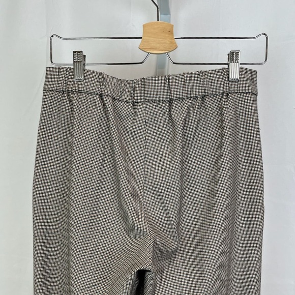 BABATON Aritzia Conan Pants Plaid Pull On Ankle Crop Multicolor Size 6 - Picture 6 of 8